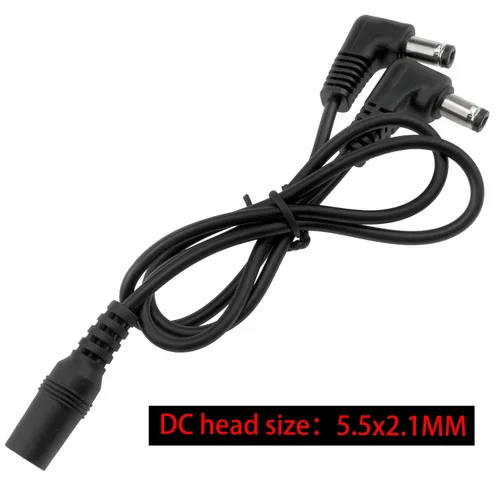Vista 4 de Lovelysp Daisy Chain - Pedal de efectos de guitarra de 1 a 2 vías, accesorio de pedal de efectos de guitarra de 1 a 2 vías, divisor de potencia