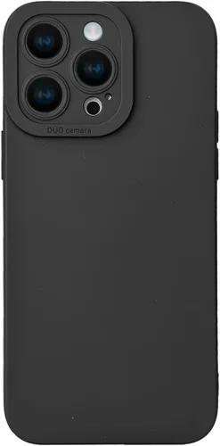 Vista 20 de LOOKSEVEN Funda para iPhone 13, carcasa trasera de goma TPU de silicona negra compatible con iPhone 13 (6.1 pulgadas)