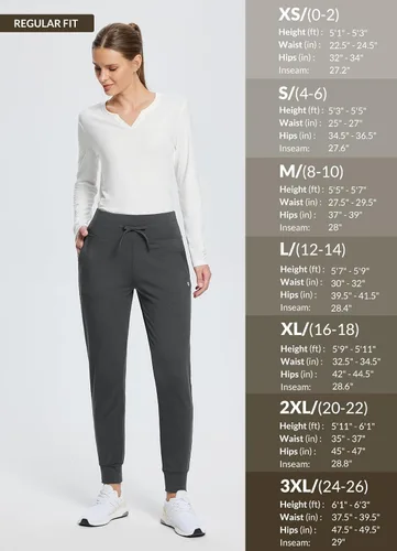 Vista 6 de BALEAF Pantalones deportivos con forro polar para mujer, pantalones de senderismo de cintura alta, resistentes al agua, pantalones térmicos de esquí