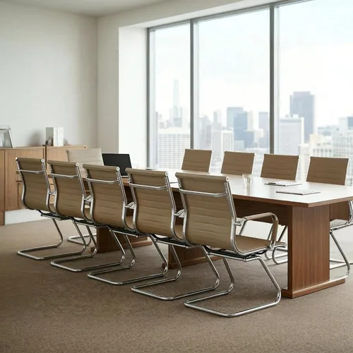 Vista 34 de Juego de 2 sillas de sala de conferencias, sillas de sala de espera con brazos, sillas de recepción de piel sintética sin ruedas, sillas de Negro