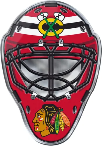 Vista 5 de FANMATS Emblema de máscara NHL Auto NHL Colores Team