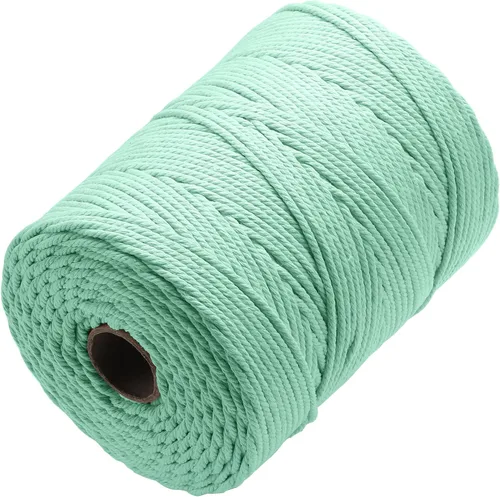 Vista 31 de Cuerda de macramé de 2 mm x 349 metros de cuerda de algodón natural para macramé, cuerda de macramé de color, cuerda de algodón suave, suministros