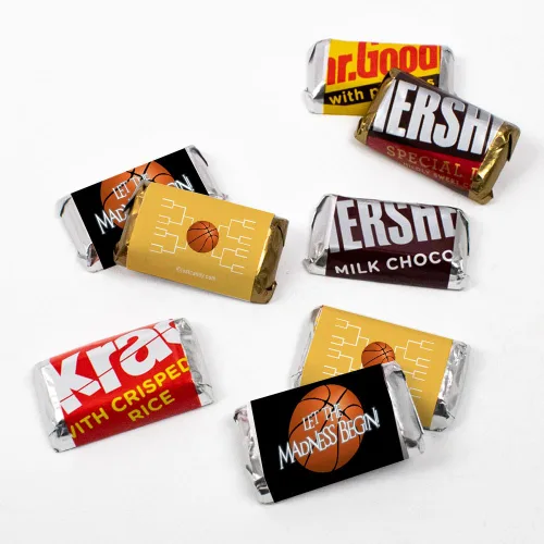 Vista 16 de Miniaturas de chocolate Let the Madness Begin (108 unidades) - Negro - Caramelo incluido