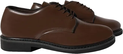 Vista 9 de Rothco Zapatos de vestir Oxford de uniforme formal clásico marrón