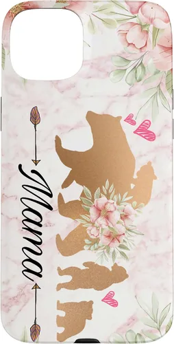 Vista 9 de Mama Bear & Cubs Design Phone Grip - Funda para iPhone 17 de 3 niños