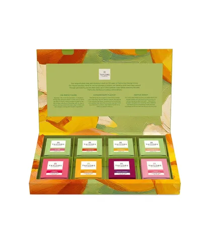 Vista 2 de Taylors of Harrogate Caja variada de té verde, infusiones de hierbas y tés especiales surtidos, 96