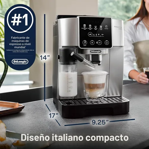 Vista 5 de De'Longhi Magnifica Start - Máquina automática de café expreso, espumador