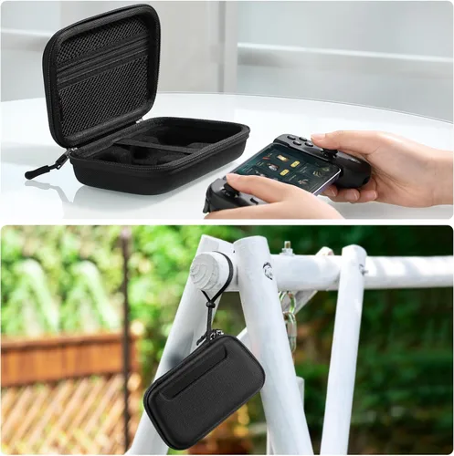 Vista 8 de Fintie Funda de transporte para Backbone One Mobile Gaming Controller - [A prueba de golpes] Funda protectora rígida Bolsa de viaje con bolsillo