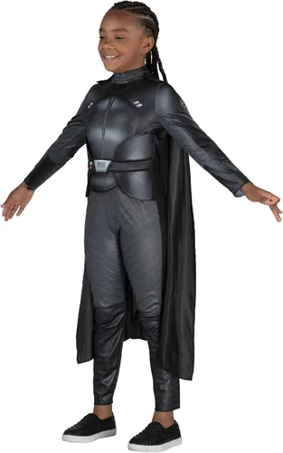 Vista 4 de Star Wars Reva Disfraz juvenil Mono estampado con hebilla de cinturón y capa desmontable