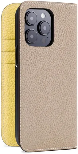 Vista 9 de BONAVENTURA Funda para smartphone Diary [iPhone15 Pro, negro x Etoupe] BODTR15P-BKET