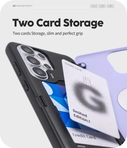 Vista 261 de GOOSPERY Parachoques magnético para puerta compatible con Galaxy S9 Plus, tarjetero tipo billetera con cierre automático por iman, funda protectora