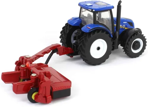 Vista 3 de 1/64 New Holland T6.175 MFD con acondicionador cortacésped H7230