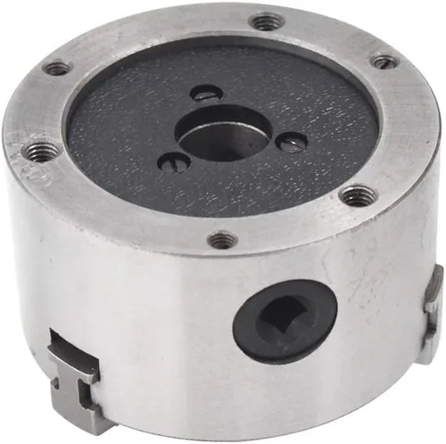 Vista 3 de WFLNHB K11-100 4 pulgadas 3 mandíbula auto centrado torno Chuck para fresadora de perforación CNC