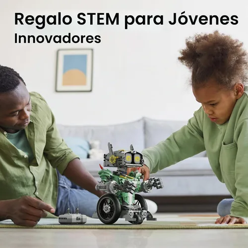 Vista 2 de Sillbird Kit de construcción de automóviles robot con control remoto