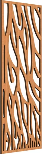 Vista 79 de 9 3/8"W x 24 3/8"H x 1/4"T Bristol Decorativos Paneles de Pared de Madera Calado, Cereza