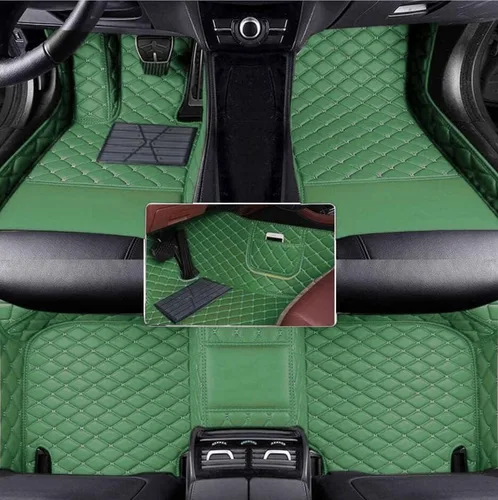 Vista 13 de Tapetes de suelo de automóvil compatibles con el 99 % de los sedán, SUV, deportivos, cobertura completa, compatible con hombres y mujeres, Negro