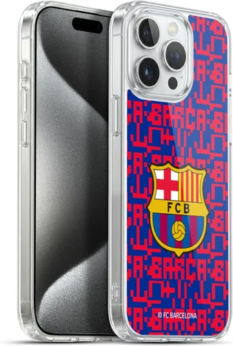 Vista 296 de Head Case Designs Funda de gel suave con licencia oficial del FC Barcelona Barca Crest Graphics [protección de grado militar] compatible con Apple