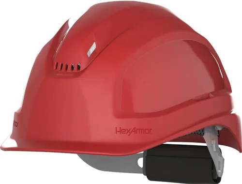 Vista 20 de HexArmor Casco de Seguridad Ceros® Casco Ceros® Duro Blanco