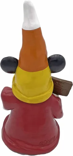 Vista 3 de Disney Mickey Mouse Trick or Treat Gnome Halloween - Estatua de jardín al aire libre, 10 pulgadas de alto, producto oficial de Disney