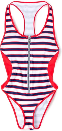 Vista 8 de Smart & Sexy Traje de baño de una pieza de corte francés para mujer