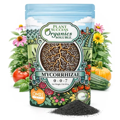 Vista 8 de Hongos micorrícicos OMRI - Potenciador orgánico de raíces para el éxito de las plantas, súper potente 20 cepas ECTO y ENDO mezcla para árboles