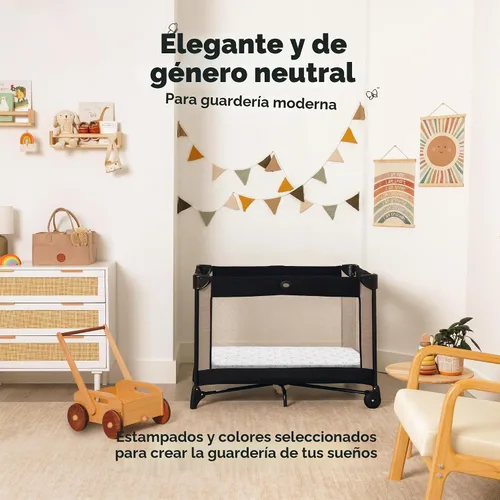 Vista 6 de Pack and Play - Juego de sábanas bajeras para cuna, paquete de 2 unidades conejitos