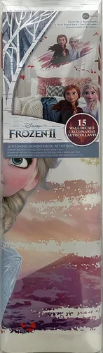 Vista 5 de RoomMates RMK4076GM Frozen 2 Elsa y Anna - Calcomanías de pared para despegar y pegar