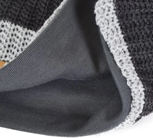 Vista 11 de FORBUSITE Gorro de punto largo holgado para hombre para verano e invierno, de gran