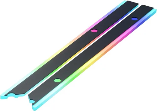 Vista 9 de AsiaHorse Tira de Luz ARGB para Placa Base, 24 RGB Direccionables Independientes, 5V 3-pin Aura Sync, Kit de Piezas de PC LED Lightsaber-X