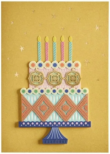 Vista 29 de NIQUEA.D, Tarjeta de cumpleaños de oso con sombrero