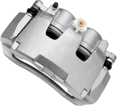Vista 4 de Detroit Axle - Kit de freno delantero para Dodge Ram 1500 Durango Dakota Chrysler Aspen Dakota Driver Side Disco Freno Pinza de freno de cerámica