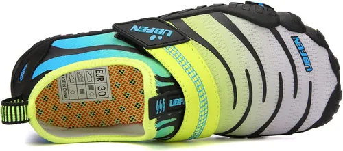 Vista 3 de UBFEN - Zapatos para el agua para niños y niñas, zapatos acuáticos y livianos de secado rápido para ir a la playa, practicar deportes, hacer