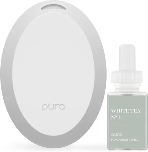 Vista 8 de Pura Mini Difusor de Fragancia Inteligente para Espacios Pequeños Dispositivo Inteligente Ajustable para el Hogar con Luz LED y Detección Automática