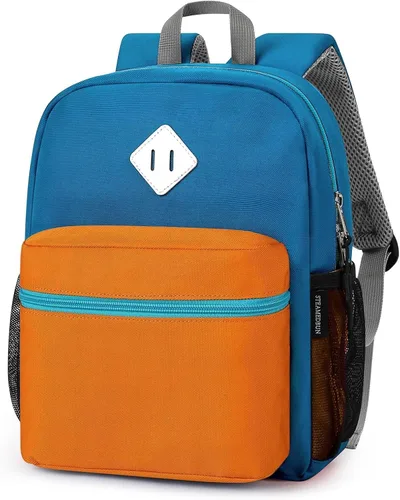 Vista 41 de Mochila para niños pequeños STEAMEDBUN para niños y niñas, mochila escolar para niños pequeños, Negro, 15 pulg., pequeña, Classic