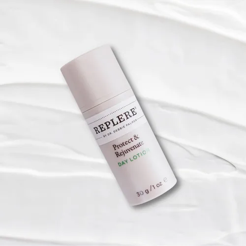 Vista 4 de Replere - Protege y rejuvenece la loción de día - Hidratante facial totalmente natural con ácido hialurónico, Coffea Arábica y Aloe