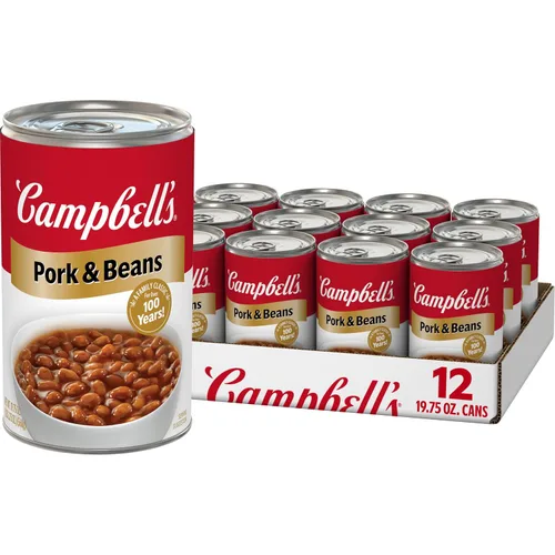 Vista 11 de Campbell's Frijoles con cerdo, lata de 11 oz