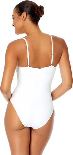 Vista 25 de Anne Cole Maillot Solid traje de baño de una pieza para mujer