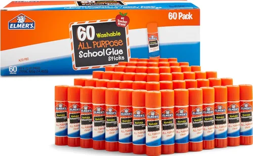 Vista 9 de Elmer's Barras de pegamento escolar multiusos, lavables, 0.76 onzas, 30 unidades, artes y manualidades, marca #1 para profesores