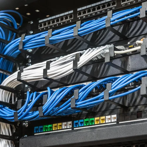 Vista 5 de VIVO Cable Cat6 a granel de 500 pies, cable Ethernet CCA, 23 AWG, caja de extracción UTP, red LAN, azul, CABLE-V006B Cable Ethernet CCA, 23 AWG