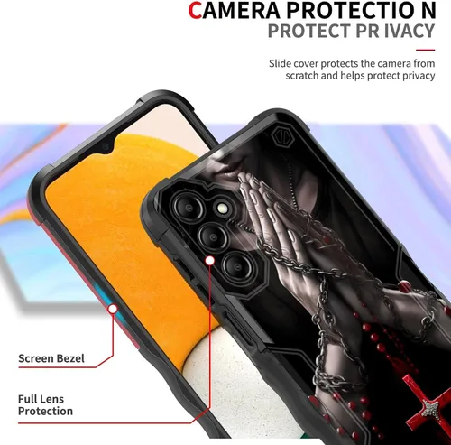 Vista 894 de Funda para Galaxy A14 5G, [Doble Capa][Protección contra Caídas de Grado Militar de 10 Pies] [Antideslizante] Funda Resistente a Prueba de Golpes