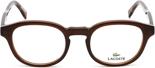 Vista 2 de Lacoste Demo - Lentes redondos unisex L2891 200 50, Marrón