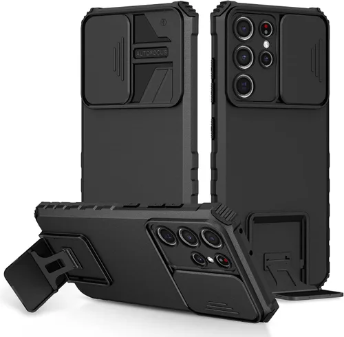 Vista 112 de Funda compatible con Samsung Galaxy M13 5G/A04 Dimensional Soporte Ventana Corredera Teléfono Móvil Funda Protectora a Prueba de Golpes para Samsung