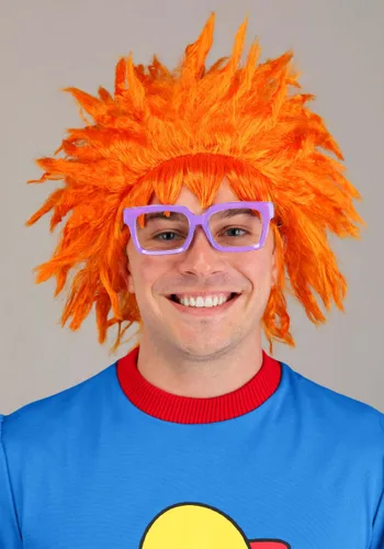 Vista 6 de Disfraz de Hombre Chuckie Rugrats de Nickelodeon Multicolor