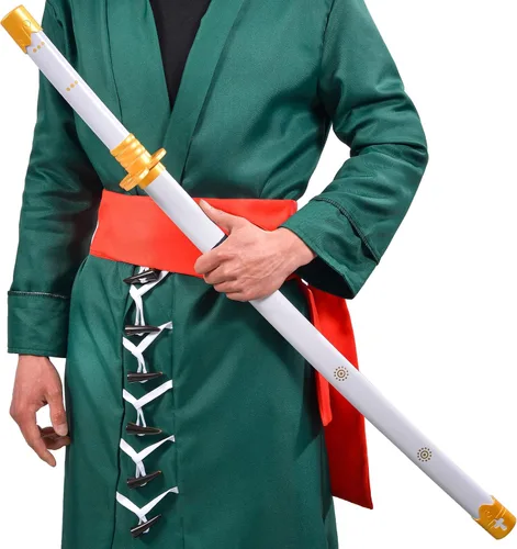 Vista 3 de Anime Sword 41 inch,Zorowado ichimonjiAnime Original Texture,for Role-Playing and Collection, with One Display Stand