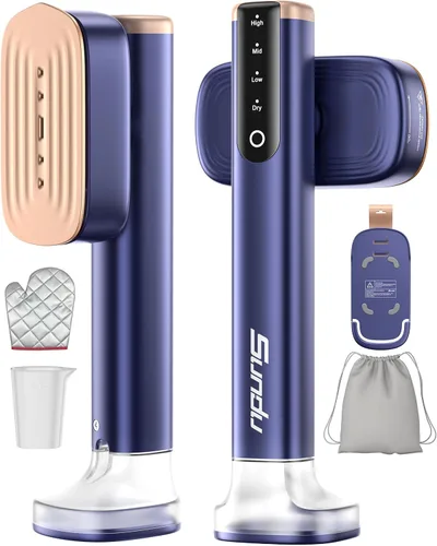Vista 12 de Sundu Vaporizador portátil 2 en 1 para ropa Negro
