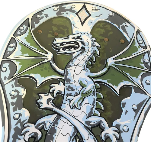 Vista 4 de Liontouch Dragon Shield Juguete de espuma de juego de simulación para aventuras de fantasía infantil Armas seguras y flexibles y armadura