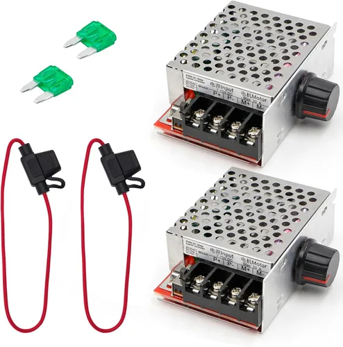 Vista 6 de RioRand Interruptor controlador de velocidad del motor de 7-70V PWM DC 30A