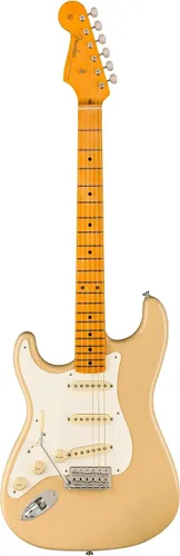 Vista 3 de Fender American Vintage II 1961 Stratocaster - Guitarra eléctrica, 3 colores Sunburst, diapasón de palisandro