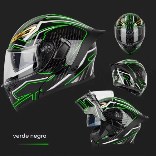 Vista 7 de AAREG - Casco de motocicleta con bluetooth, visera frontal abatible aprobada por DOT/ECE, viseras antivaho duales, para adultos, hombres, mujeres