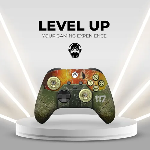 Vista 2 de DreamController Original Xbox Wireless Controller Special Edition Customized Compatible with Xbox One SX, Xbox Series XS & Windows 10 Made with